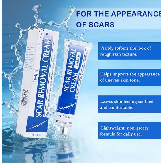 Scar Removal Cream 30g – Advanced Scar Repair Cream for Face & Body | Pack of 1