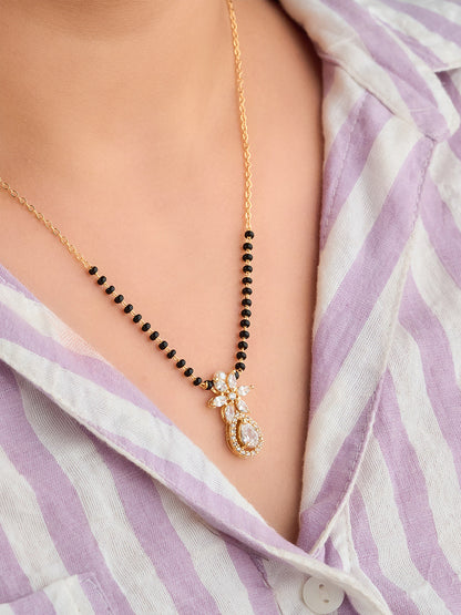 Floral Elegance Mangalsutra