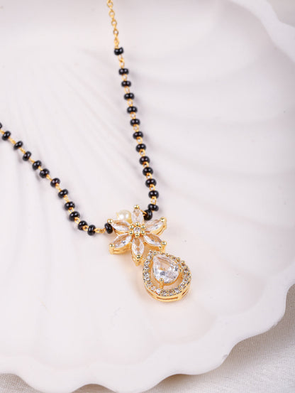 Floral Elegance Mangalsutra