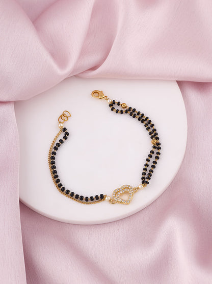 Hridaa Mangalsutra Bracelet