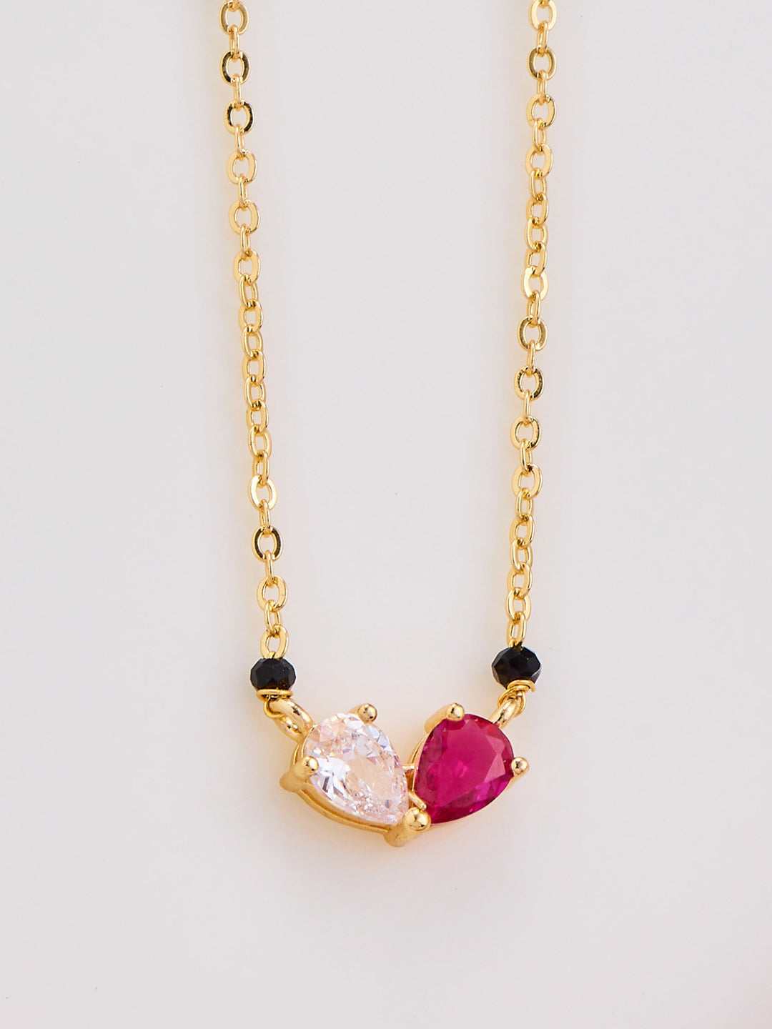Dual Heart Spark Mangalsutra