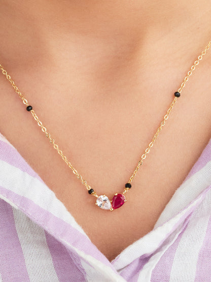 Dual Heart Spark Mangalsutra