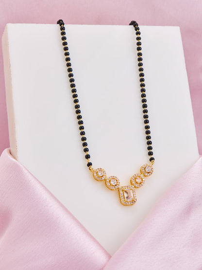 Regal Halo Drop Mangalsutra
