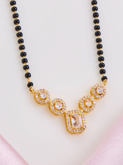 Regal Halo Drop Mangalsutra