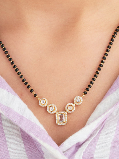 Regal Halo Drop Mangalsutra