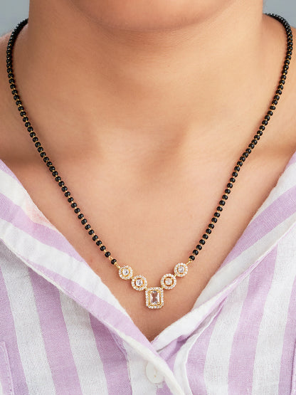 Regal Halo Drop Mangalsutra