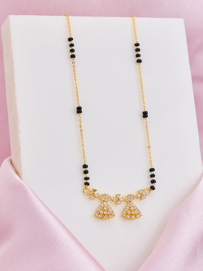Twin Jhumki Grace Mangalsutra