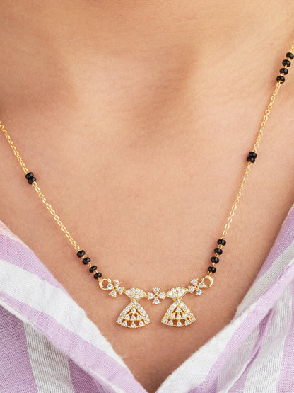 Twin Jhumki Grace Mangalsutra