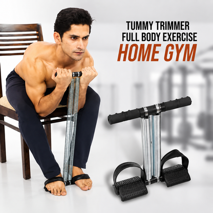 Adjustable Tummy Trimmer Resistance Band for Home Workout & Weight Loss