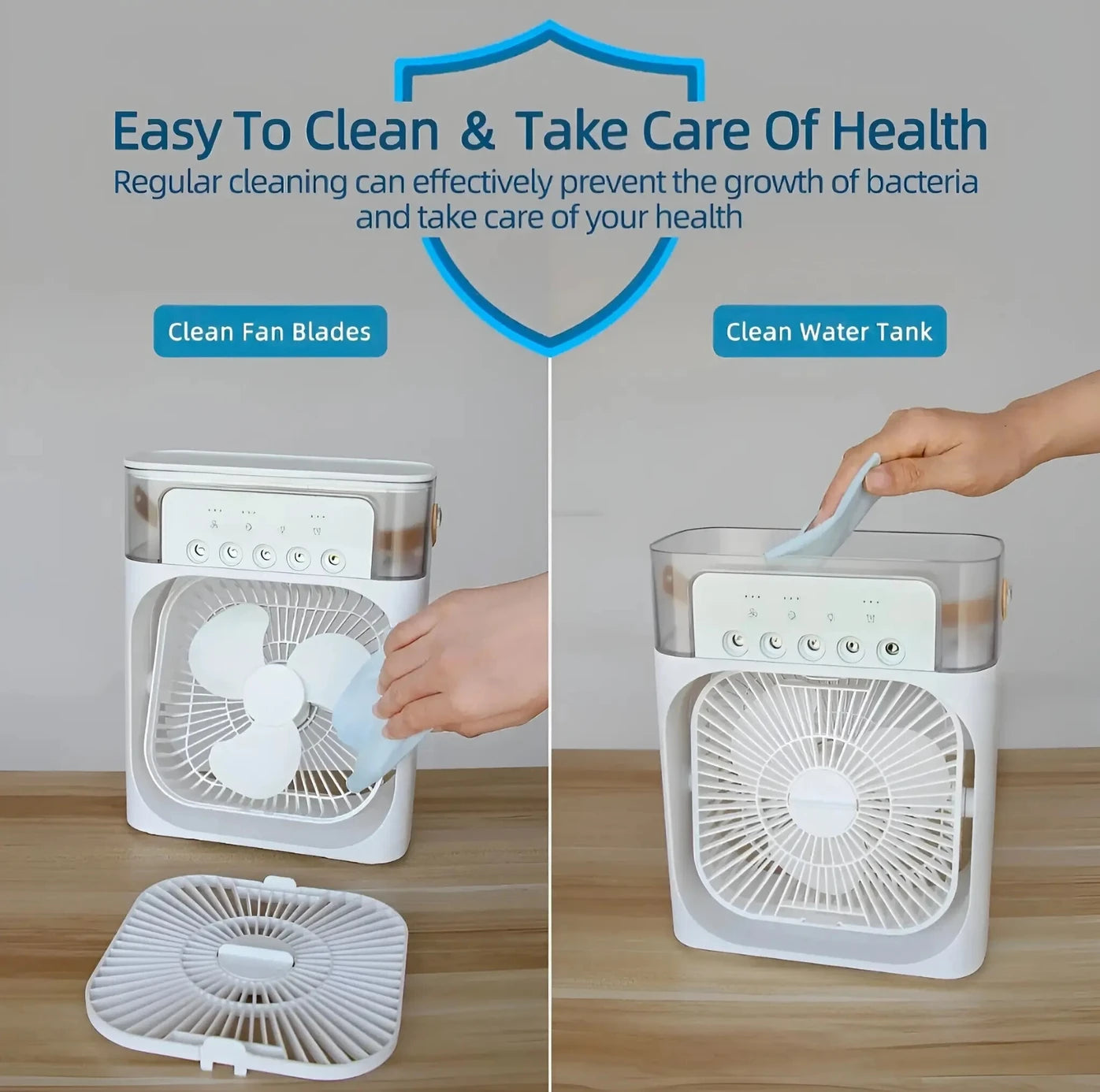 Mini Cooler for Room Cooling Mini AC Portable Mini Fan